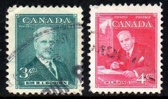 00669 Canada 244/45 Primeiros Ministros U