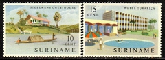 00734 Suriname 373/74 Turismo NNN