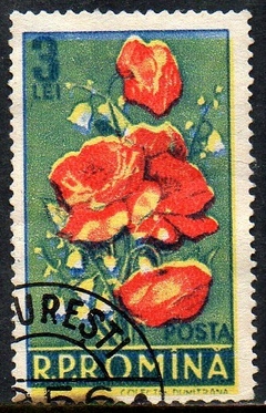 00737 Romênia 1472 Flores Diversas U (a)