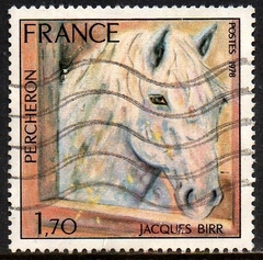 00852 França 1982 Pintura Cavalo U