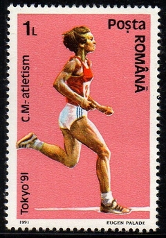 00901 Romênia 3960 Campeonato de Atletismo NNN