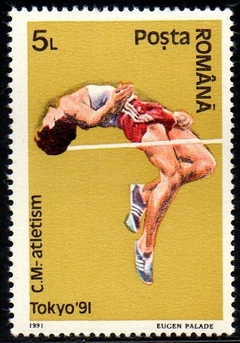 00901 Romênia 3962 Campeonato de Atletismo NNN