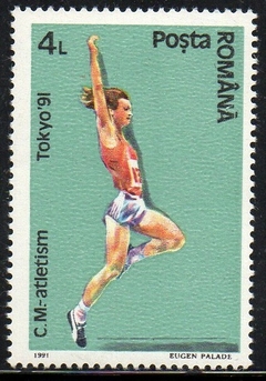 00904 Romênia 3961 Campeonato de Atletismo NNN