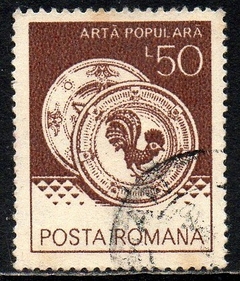 00947 Romênia 3433 Pratos em Cerâmica U (a)