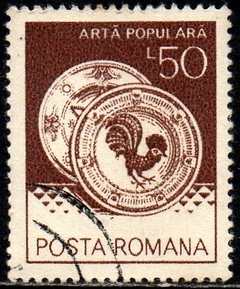 00947 Romênia 3433 Pratos em Cerâmica U (c)