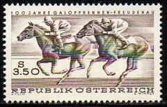 01085 Áustria 1095 Corrida de Cavalos NNN