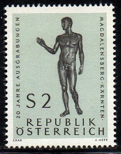 01086 Áustria 1099 Estatua de Bronze NNN