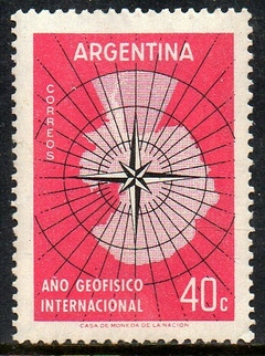 01125 Argentina 591 Ano Geofísico Rosa dos Ventos NNN