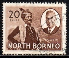 01171 Borneo do Norte 288 Chefe Nativo Bajau U (a)