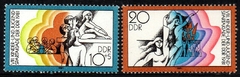 01182 Alemanha Oriental DDR 2272/73 Jogos Esportes NNN