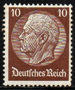 01204 Alemanha Reich 447 Presidente Hindenburg NN