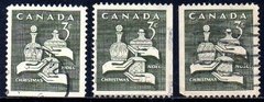 01249 Canada 367 Natal Selos de Carnet U