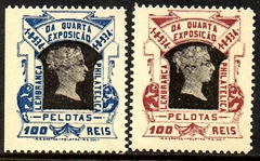 01261 Brasil Exposição Filatélica de Pelotas 1939 Vinhetas