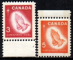 01280 Canada 375a/76a Natal Mãos Orando NNN