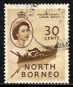 01285 Borneo do Norte 305 Barco Suluk U (b)