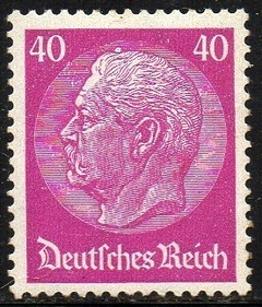 01294 Alemanha Reich 456 Presidente Hindenburg NN
