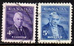01363 Canada 284/85 Primeiros Ministros U (a)
