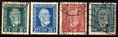 01412 Alemanha Reich 359/62 UPU União Postal Universal U