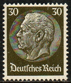 01428 Alemanha Reich 494 Presidente Hindenburg NNN