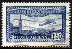 01446 França Aéreos 06 Avião sobre Marselha U (c)