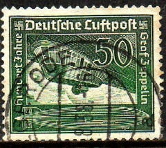 01447 Alemanha Reich Aéreos 58 Zeppelin U (a)