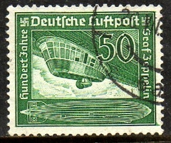 01447 Alemanha Reich Aéreos 58 Zeppelin U (e)