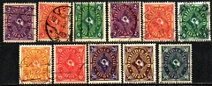 01455 Alemanha Reich 193/203 Corneta Postal U