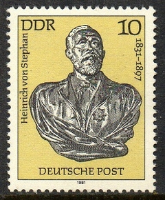 01665 Alemanha Oriental DDR 2236 União Geral dos Correios NNN