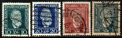 01667 Alemanha Reich 359/62 UPU União Postal Universal U