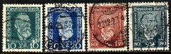 01706 Alemanha Reich 359/62 UPU União Postal Universal U