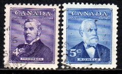 01721 Canada 276/77 Primeiros Ministros U