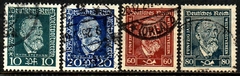 01747 Alemanha Reich 359/62 UPU União Postal Universal U
