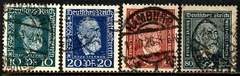 01758 Alemanha Reich 359/62 UPU União Postal Universal U
