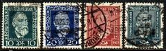 01767 Alemanha Reich 359/62 UPU União Postal Universal U