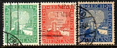 01770 Alemanha Reich 365/67 Águia Alemã e Rhin U