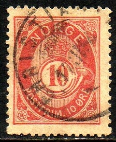 01932 Noruega 39 Numeral U