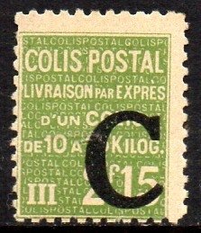 01960 França Colis Postal 115 com sobrecarga C NN