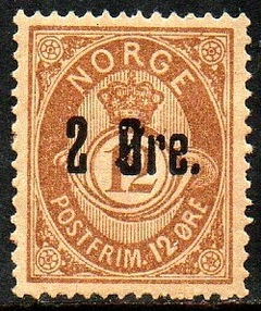 01982 Noruega 45 Numeral N