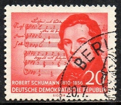 02076 Alemanha Oriental DDR 251 Compositor Schumann U (a)