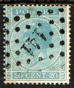 02105 Bélgica 18 Rei Leopoldo II U (f)