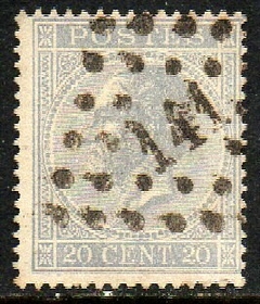 02119 Bélgica 18a Rei Leopoldo II U (e)