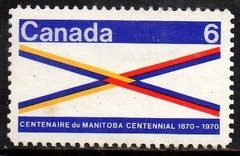02176 Canada 427 Centenário de Manitoba N