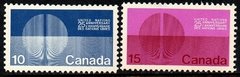 02180 Canada 434/35 Nações Unidas NNN