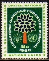 02323 Nações Unidas 79 Florestamento Mundial Nnn