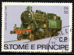 02399 São Tomé e Príncipe 726 Trem Locomotiva U (b)