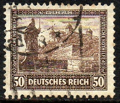 02413 Alemanha Reich 434 Exposição Wurtzburg U