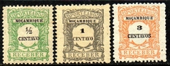 02418 Moçambique Taxas 31/32 + 34 Numeral N