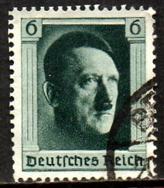 02472 Alemanha Reich Selo do Bloco 8 Efigie de Hitler U (b)