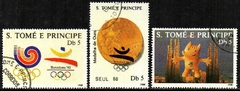 02482 São Tomé e Príncipe 931Q/S Jogos Olímpicos Olimpíadas U
