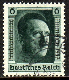 02488 Alemanha Reich Selo do Bloco 11 Efigie de Hitler U